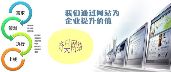 專業高效 奇昊網絡助力宜興企業網站建設